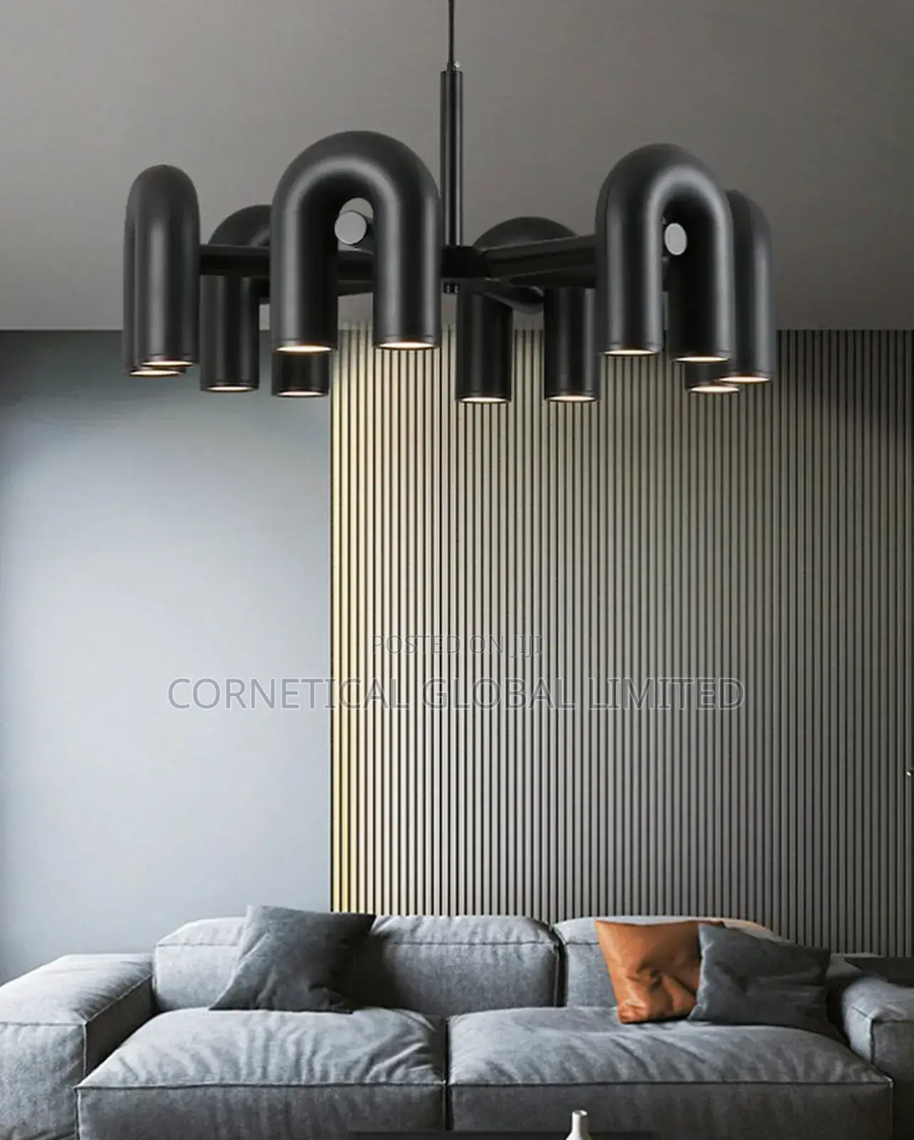 Cirkus U-Shape Modern Led Premium Chandelier