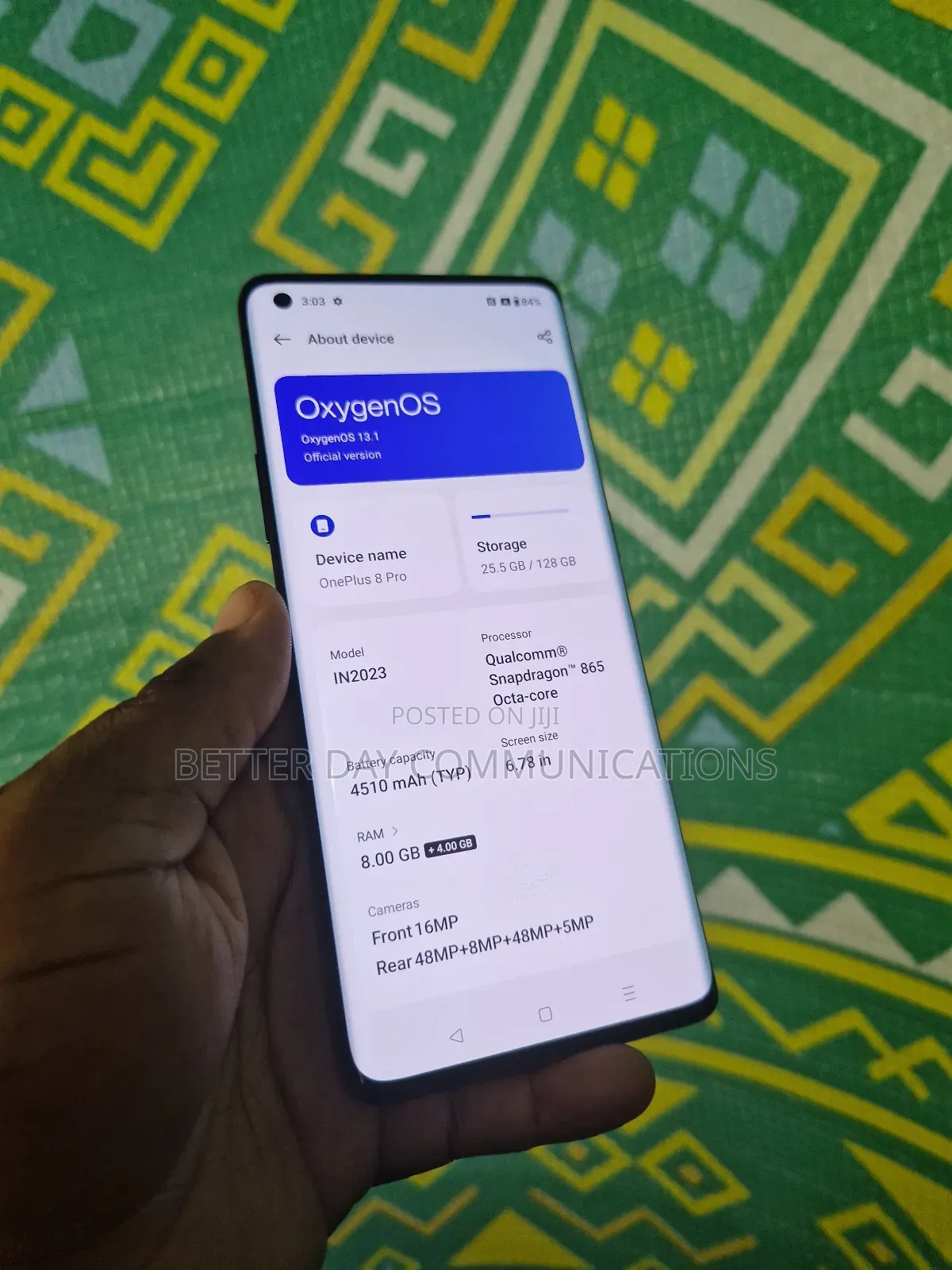OnePlus 8 Pro 128 GB Black