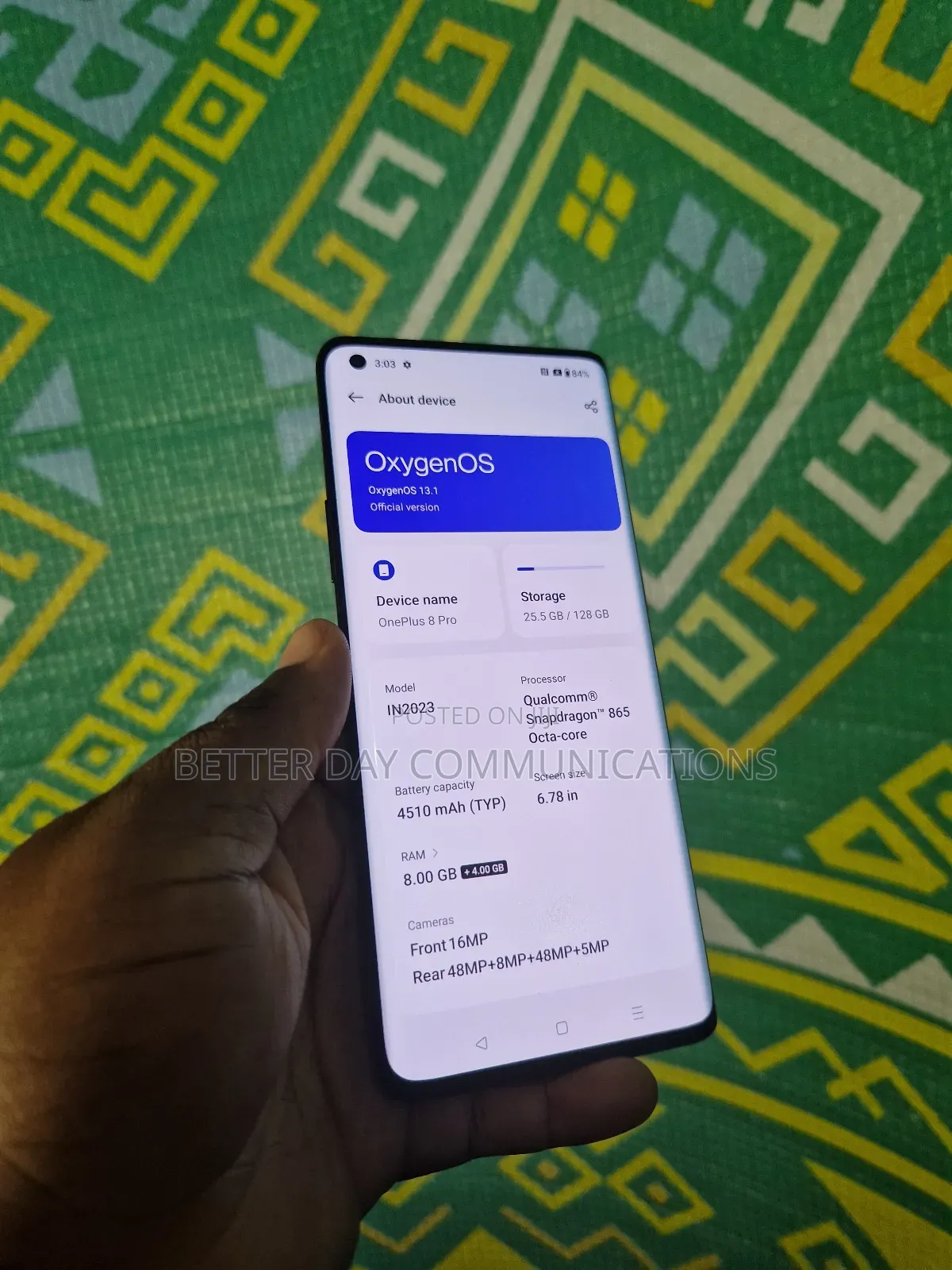 OnePlus 8 Pro 128 GB Black