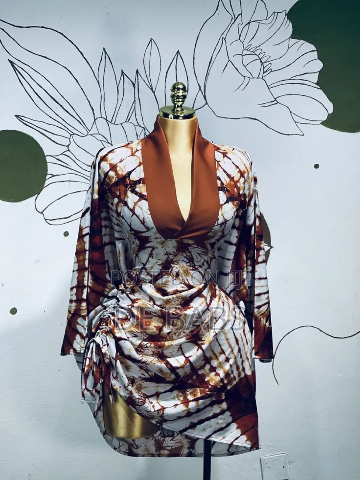 Beautiful Adire Dress