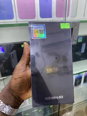 New Samsung Galaxy S20 Ultra 256 GB Black