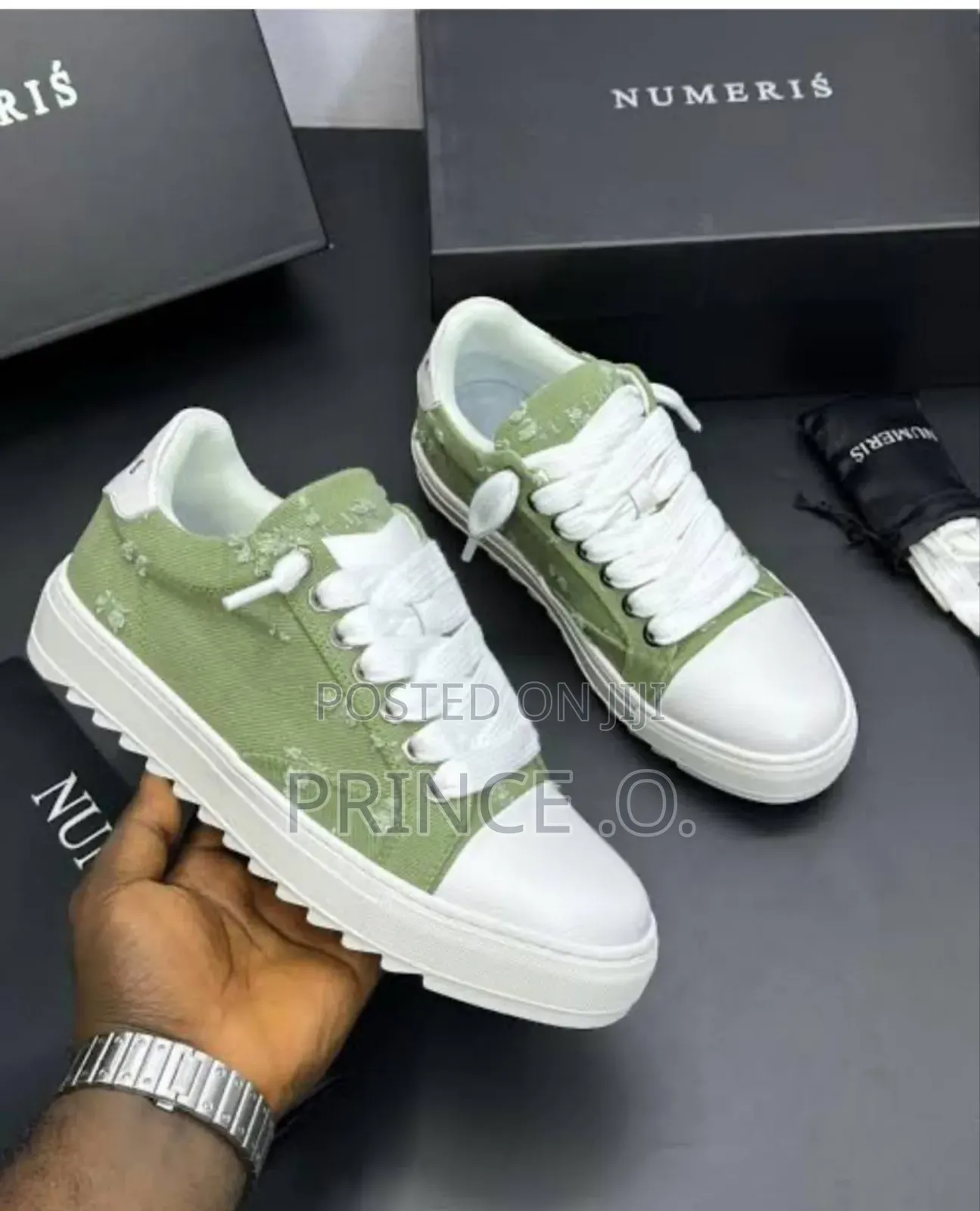 Luxury Numeris Sneakers