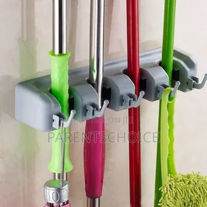 Plastic Broom Holder Wall Mounted Mop Hanger