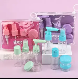 7pcs Travel Bottle Bag Wash Set