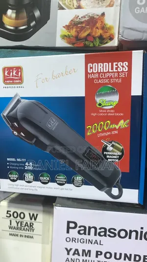 For Barbing And Trimming The Hair And Beard.