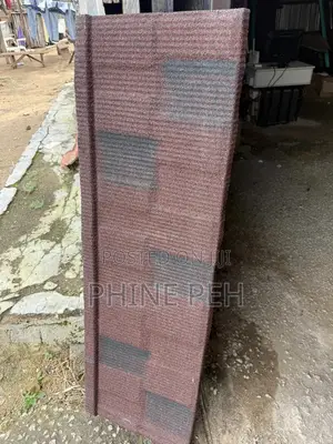 Roofing Sheets Black and Red Shingles