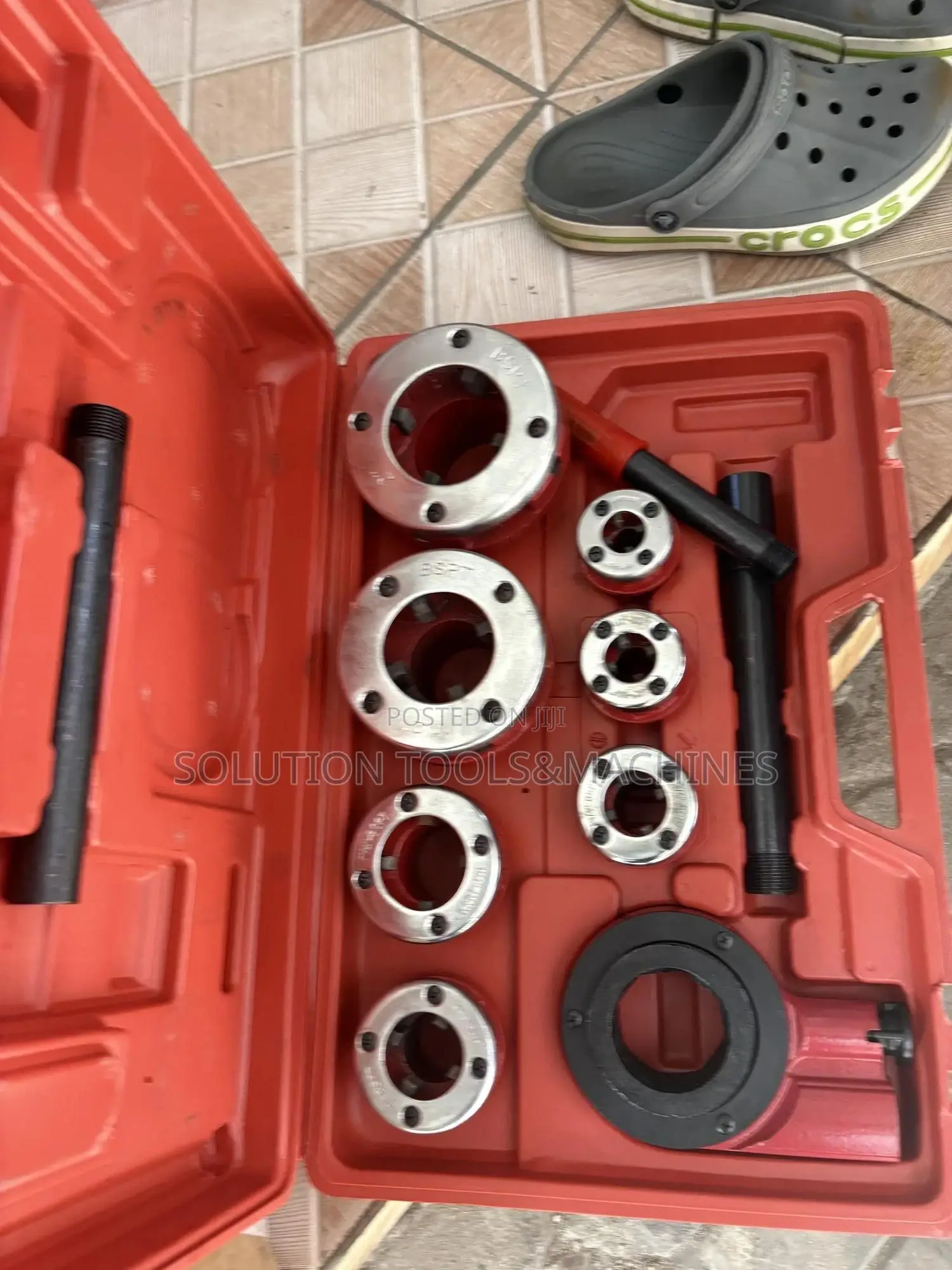 2” Ratcheting Pipe Threader Set