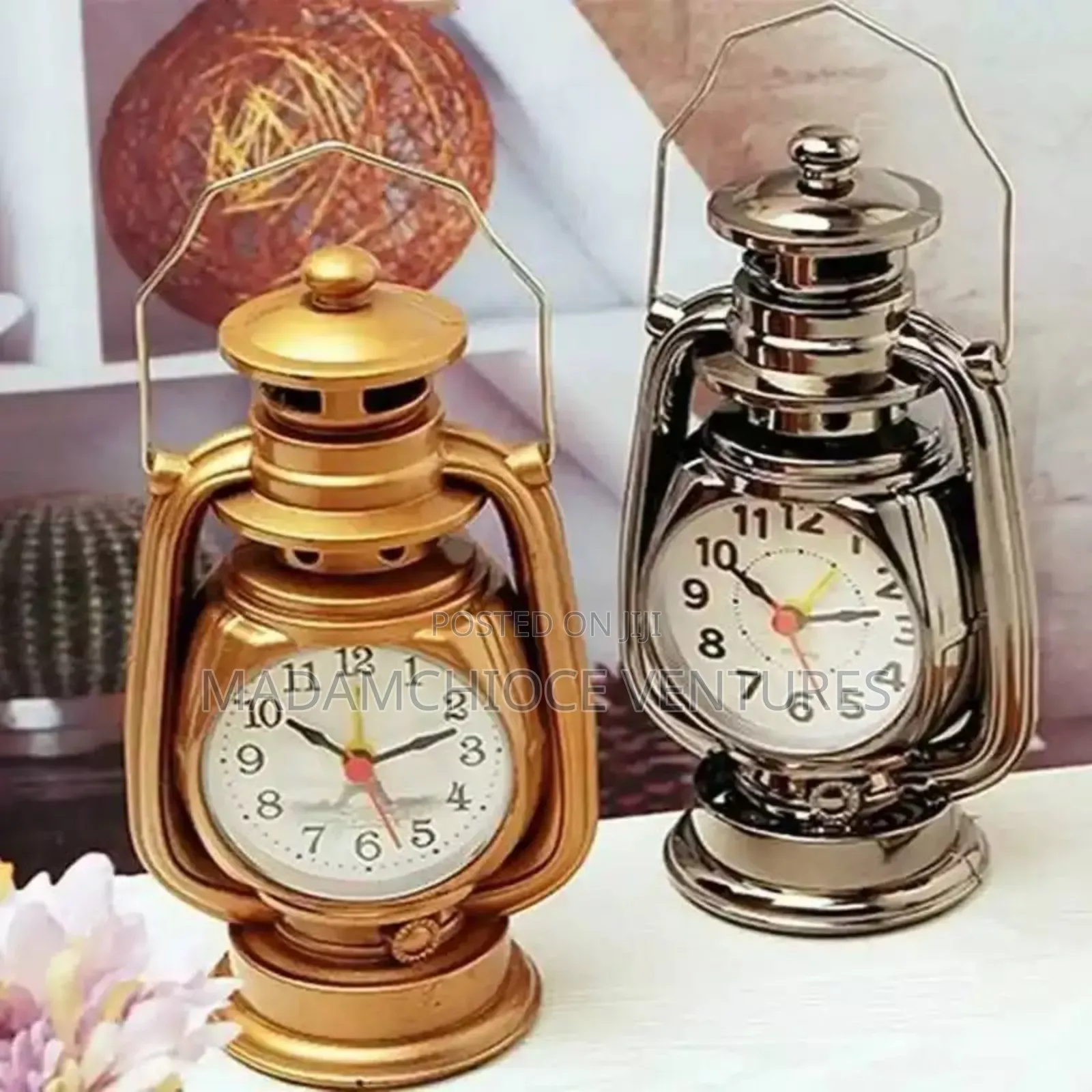 Retro Kerosine Light Alarm Clock