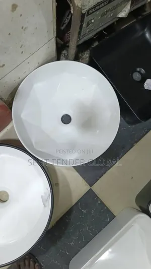 Good Quality Square White Cabinet Basin