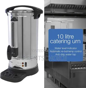 Lloytron 10 Litre 1500w Stainless Steel Catering Urn