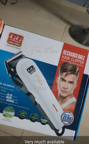 Kiki New Gain Rechargeable Hair Clipper.