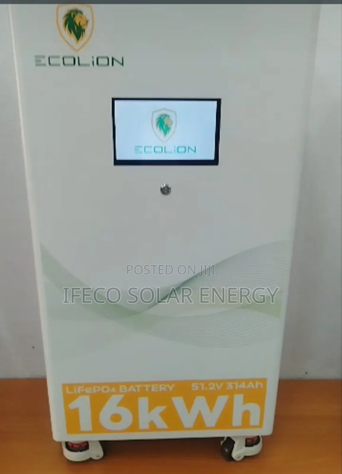 Ecolion Lithium Ion Battery 16kwh 51.2v