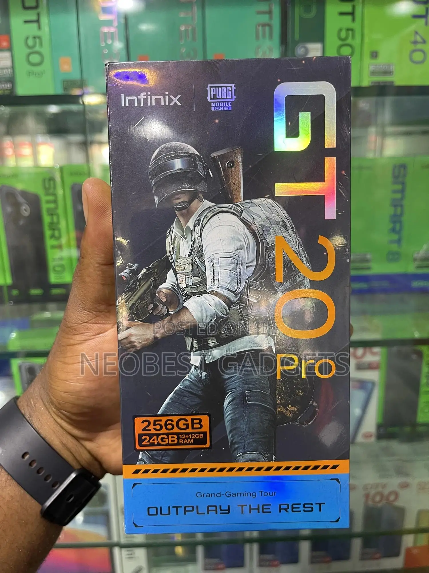 New Infinix GT 20 Pro 12 GB