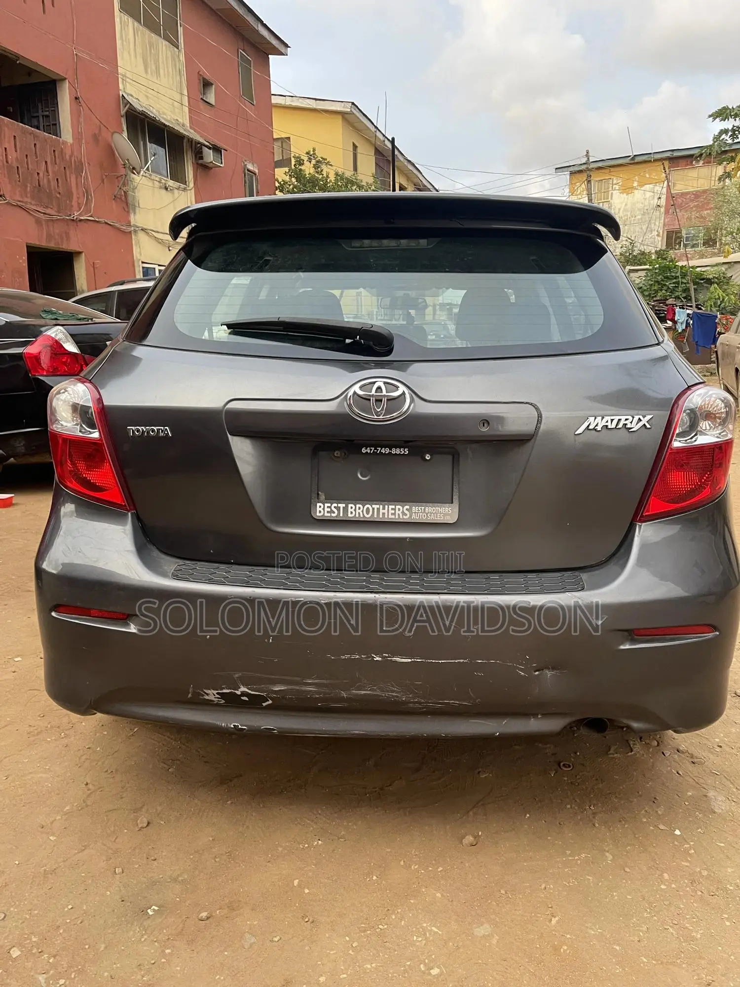 Toyota Matrix 2010 Gray