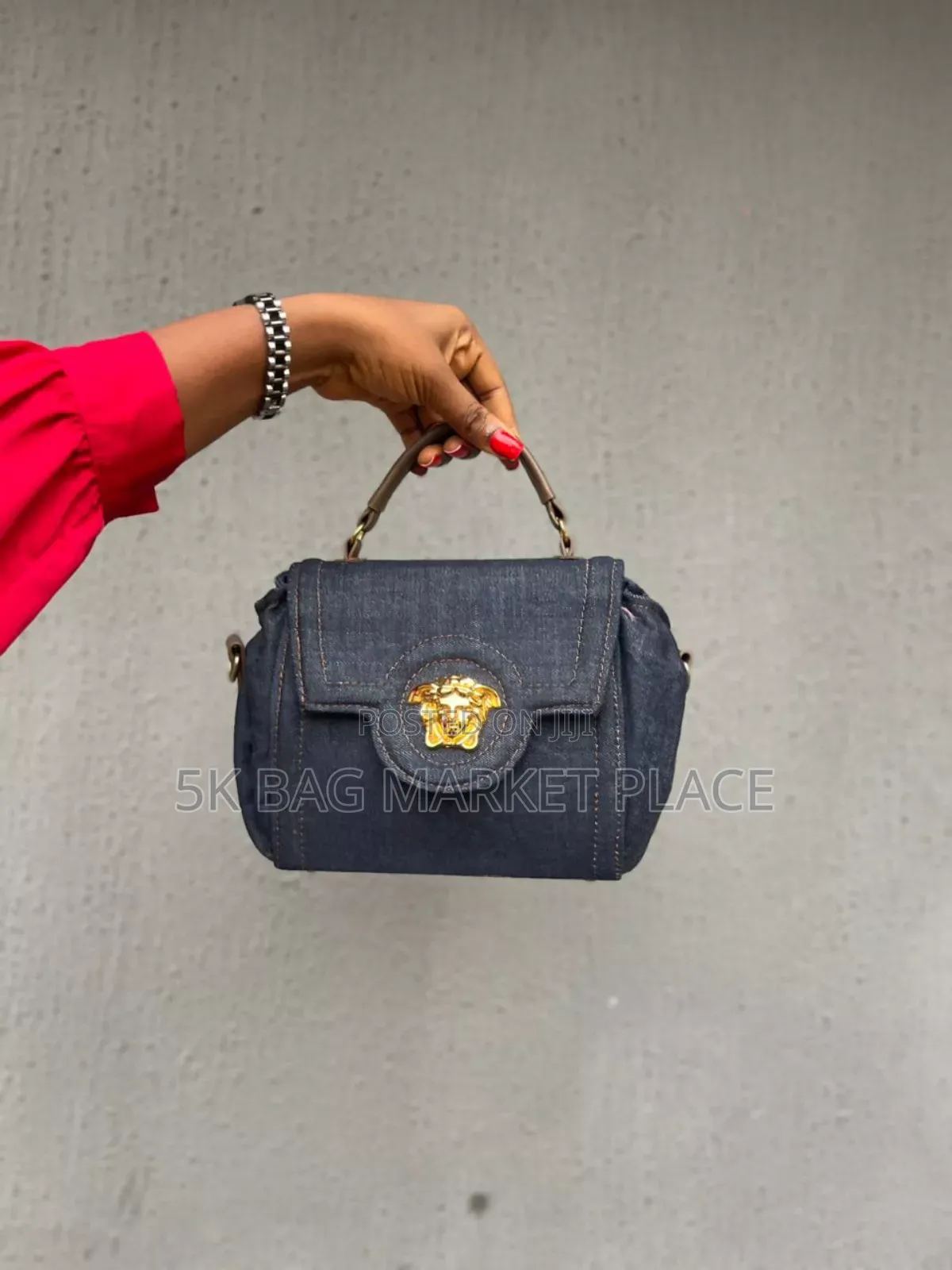 Denim Handbag, Chic, Compact, and Classy
