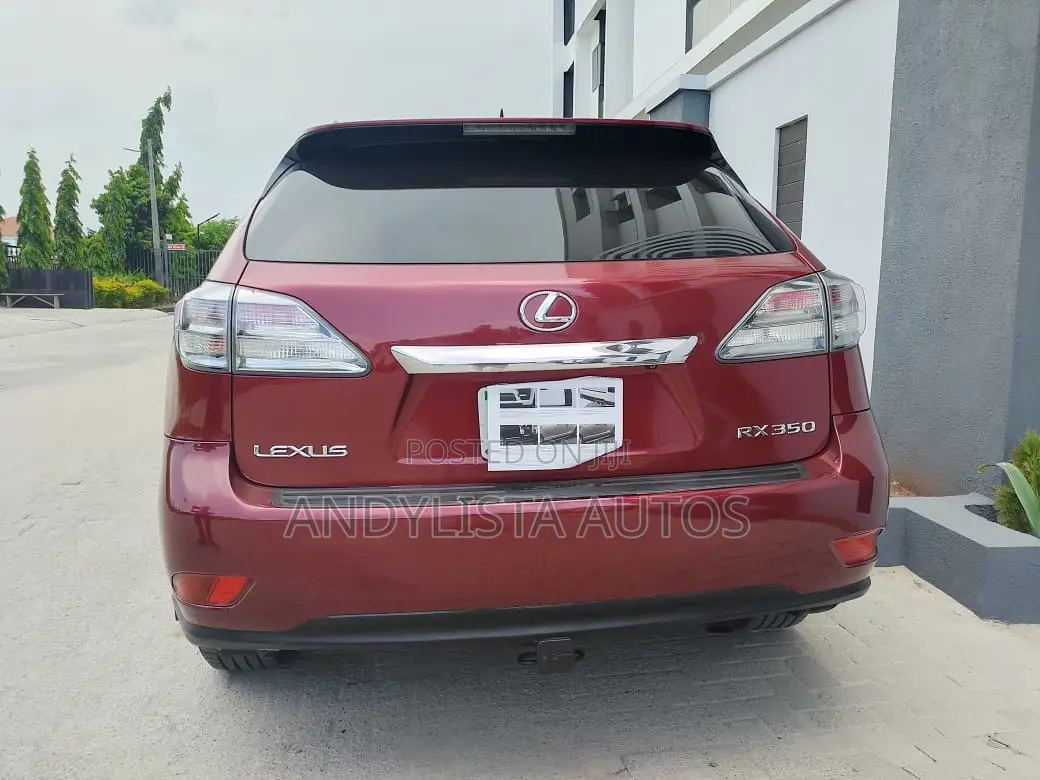 Red Lexus Rx 350 Rear Lexus RX 350 2011 Red for sale - Andylista autos Price: ₦ 14,000,000 on ...