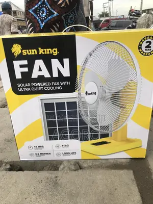 Sun King Solar Table Fan