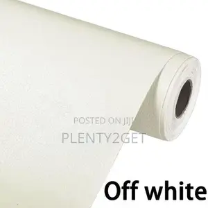 Self Adhesive PVC Faux Leather Patch, Used for Sofa, Off White