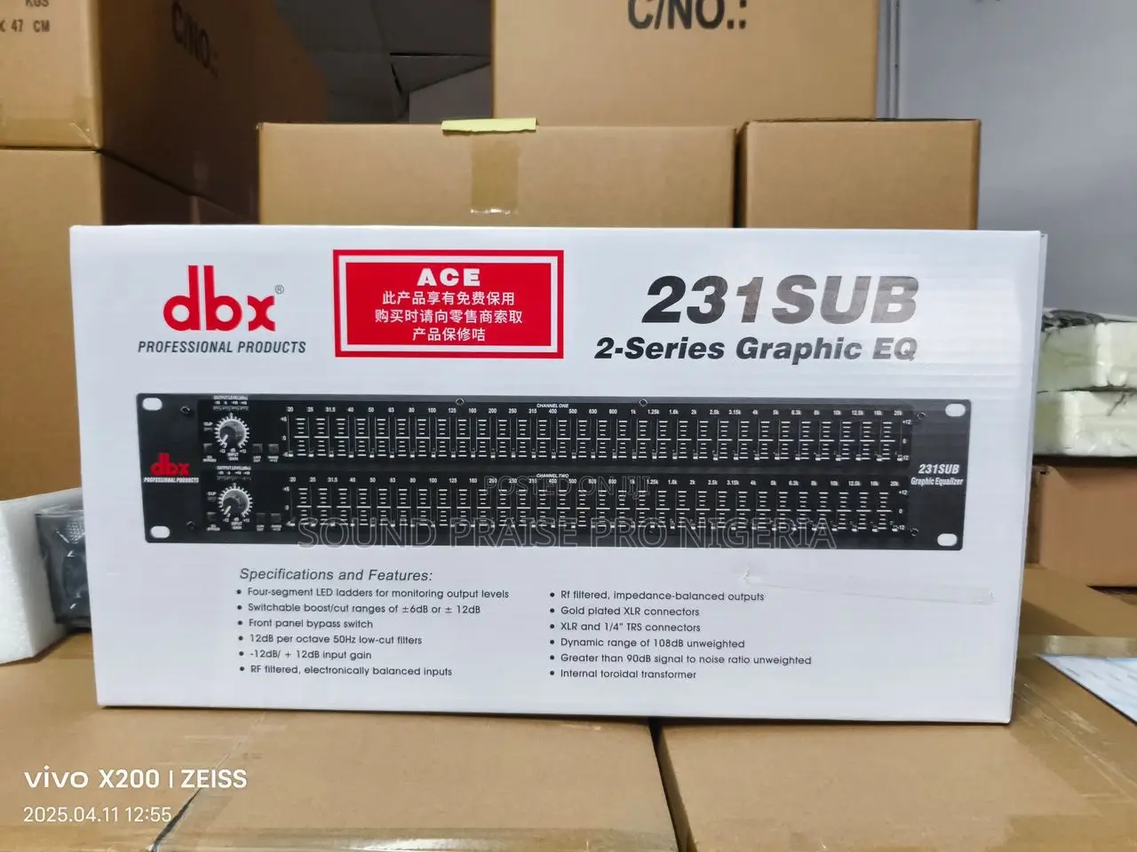 DBX Equalizer