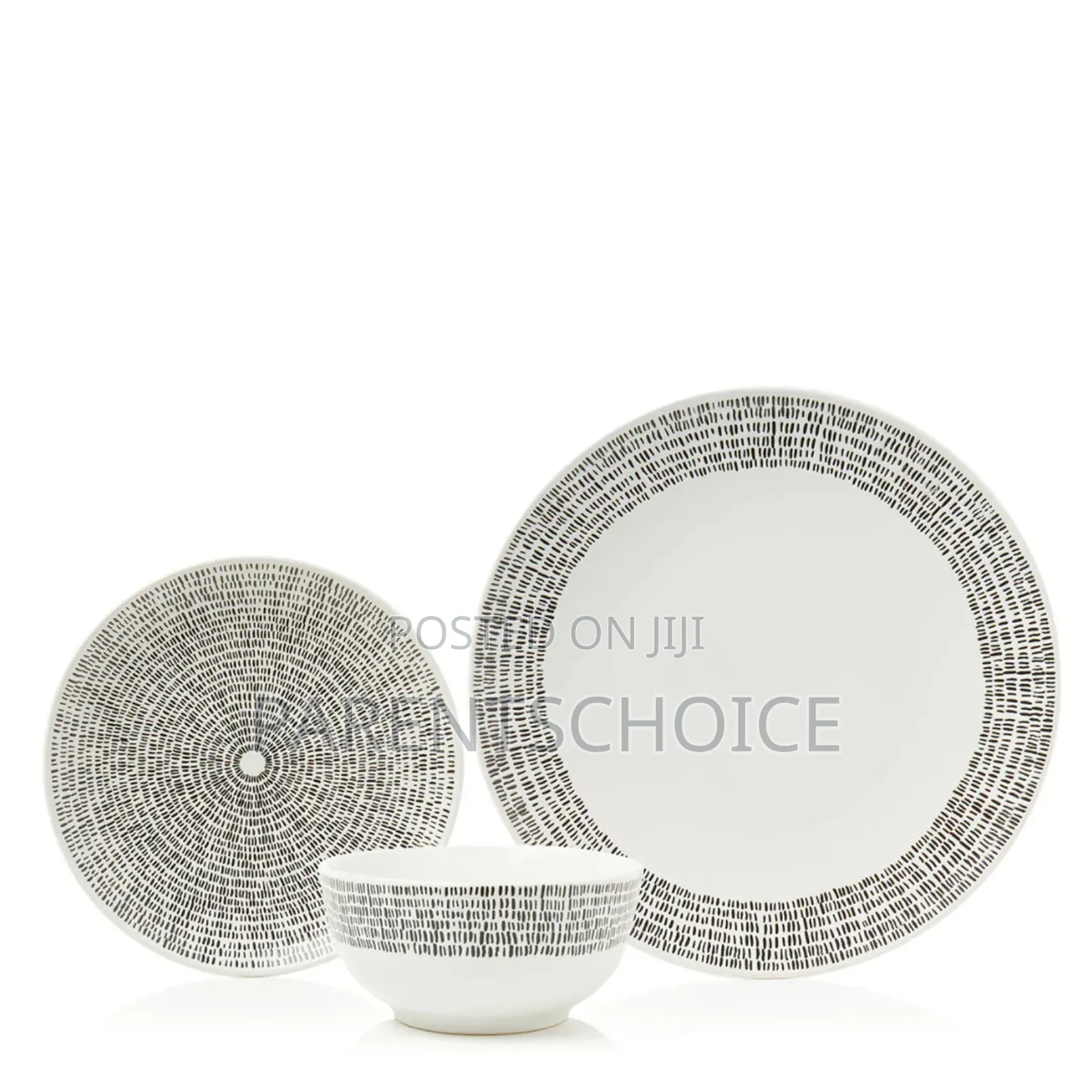 Sabichi 12pc Mali Wax Resist Dinner Set
