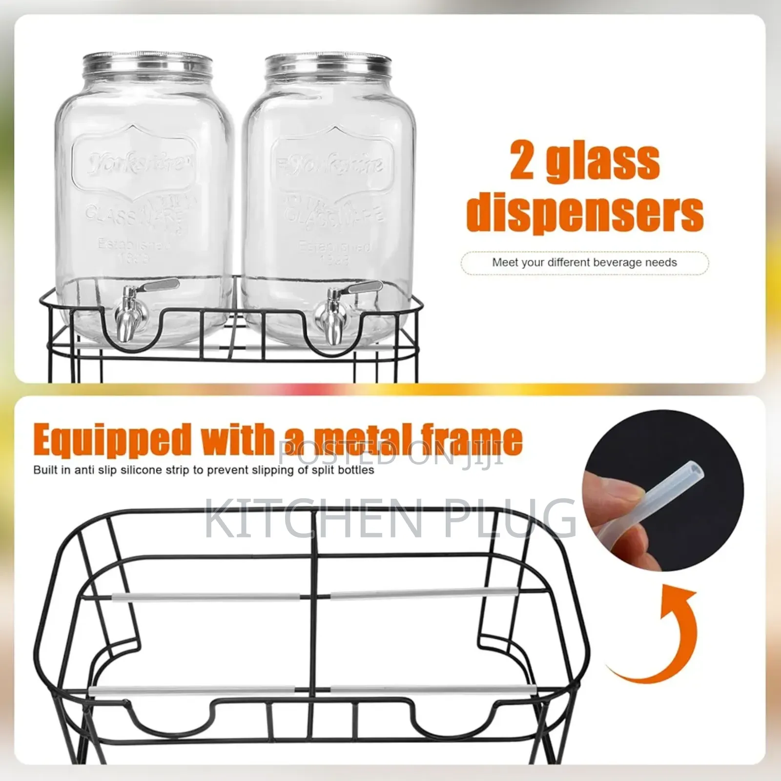 Master Chef Beverage Dispenser Set 『 4 Litre X 2 』