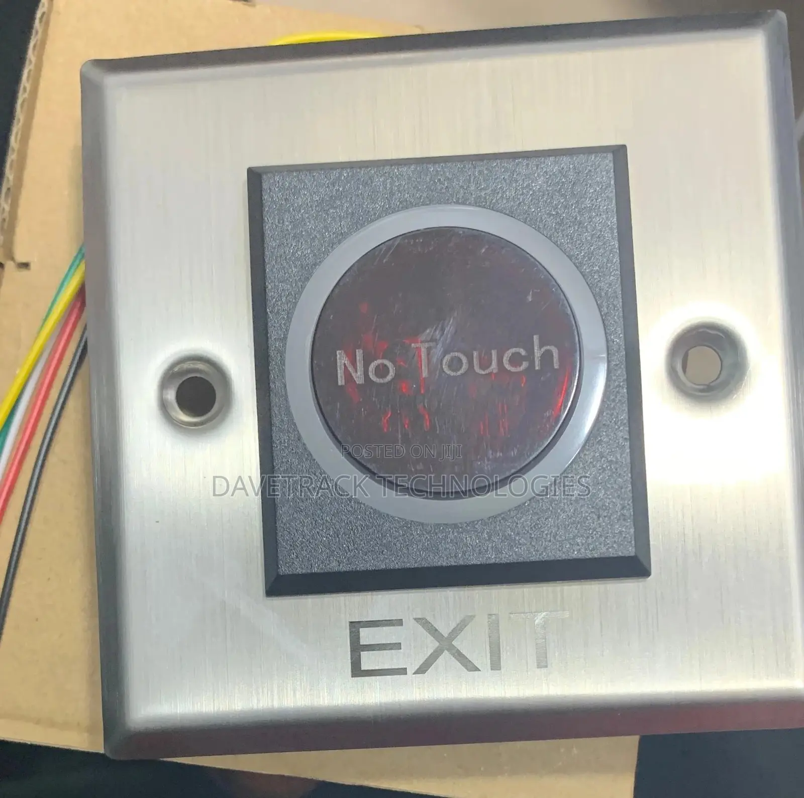 Zkt No Touch Stainless Steel Door Exit Switch