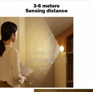 Led Lamp Warm Light Magnetic Night With Motion Sensor