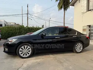 Honda Accord EX-L V-6 4dr Sedan w/Navigation (3.5L 6cyl 6A) 2014 Black