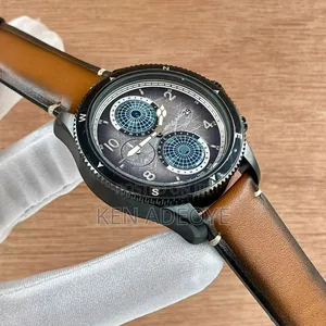 Mont Blanc Leather Watch