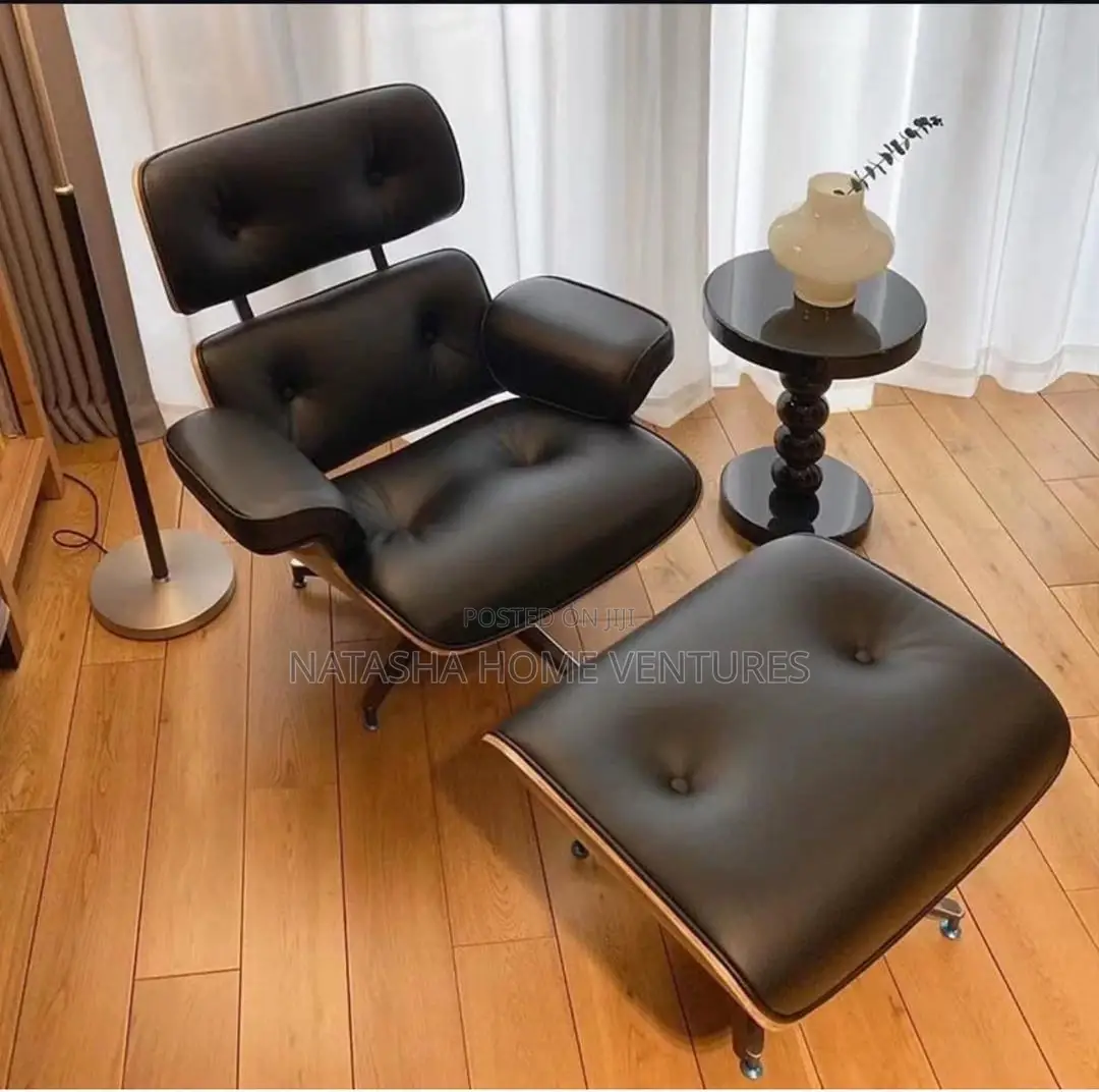 Eames Lounge Chair Ottoman Set