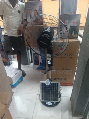 Unique Solar Rechargable Fan