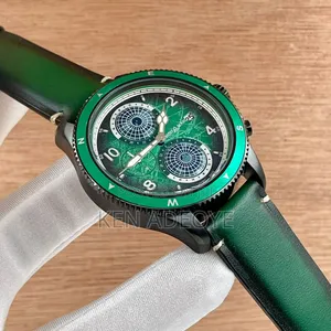 Mont Blanc Leather Watch