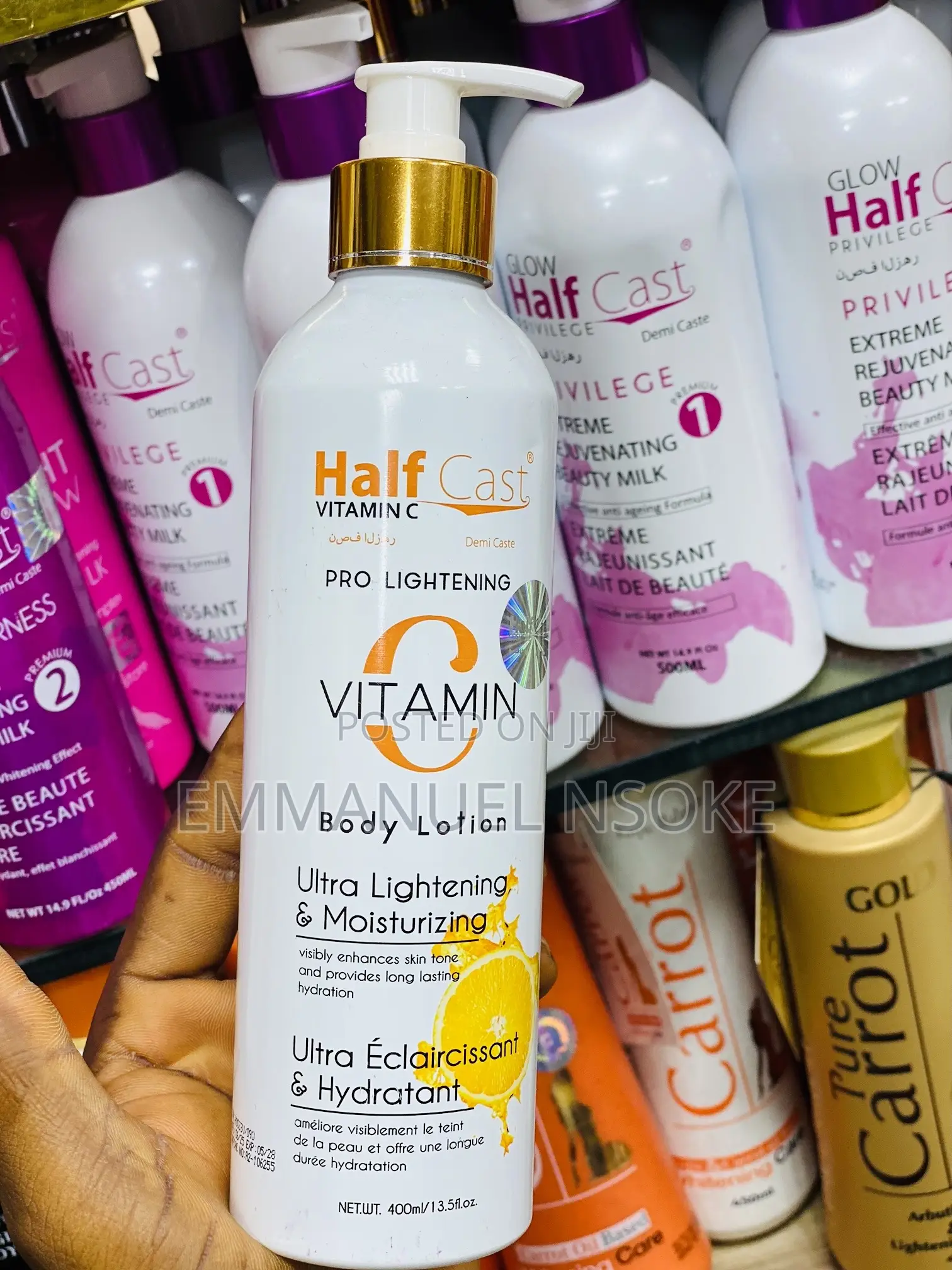 Glow Halfcast Vitamin C Lotion