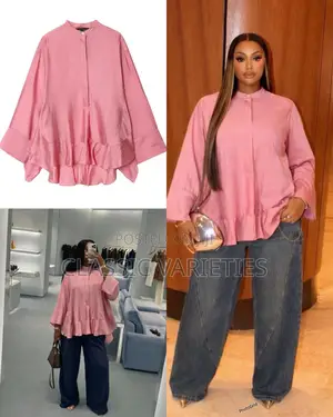 Stylish Zr Loose Bat Sleeves Blouse