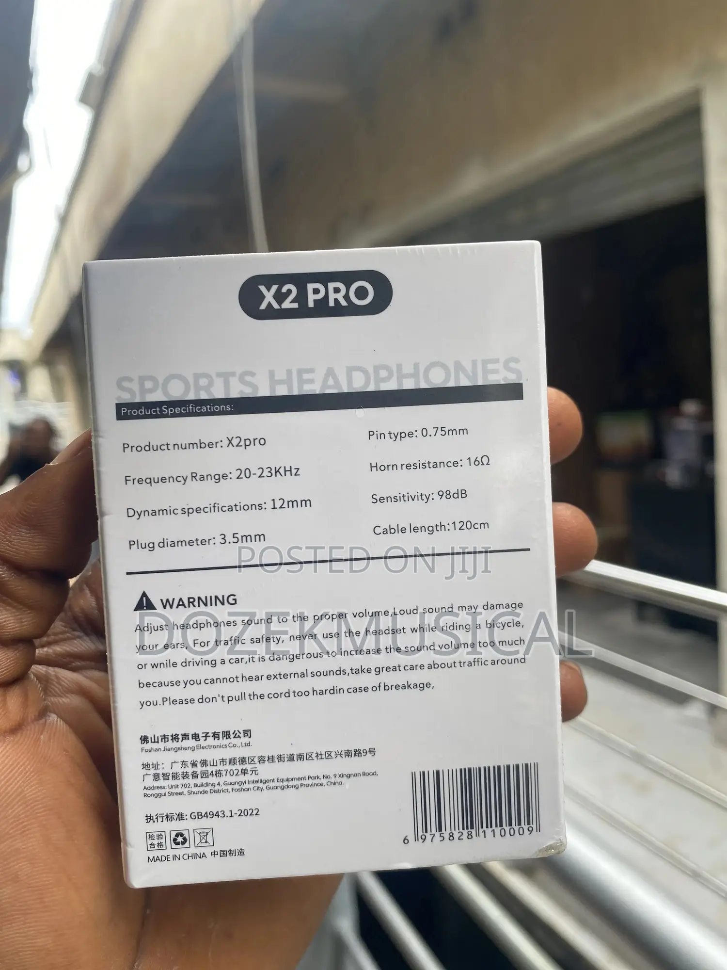 X2pro in Ear Earset