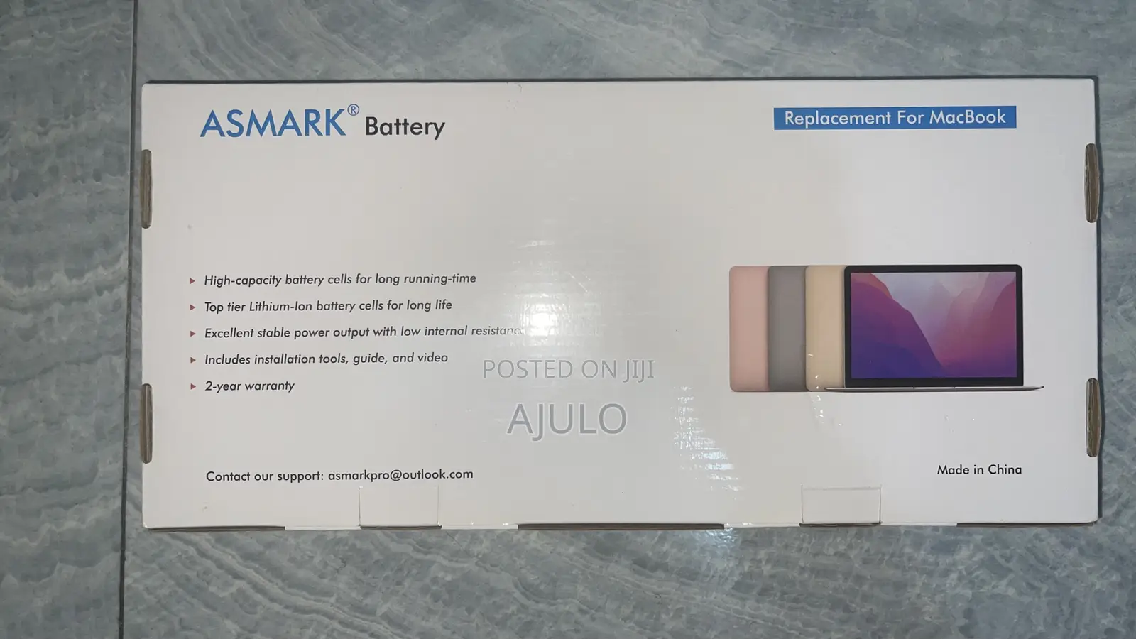 Original A1707 (A1820) Asmark Macbook Pro 15 Inches Battery 2016-2017