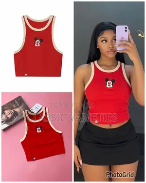 Chic Graphic Design Tank Top