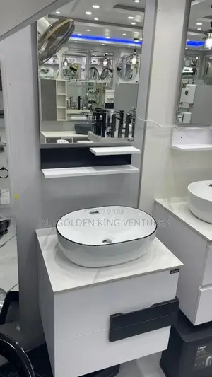 Cabinet Basin With Mirror