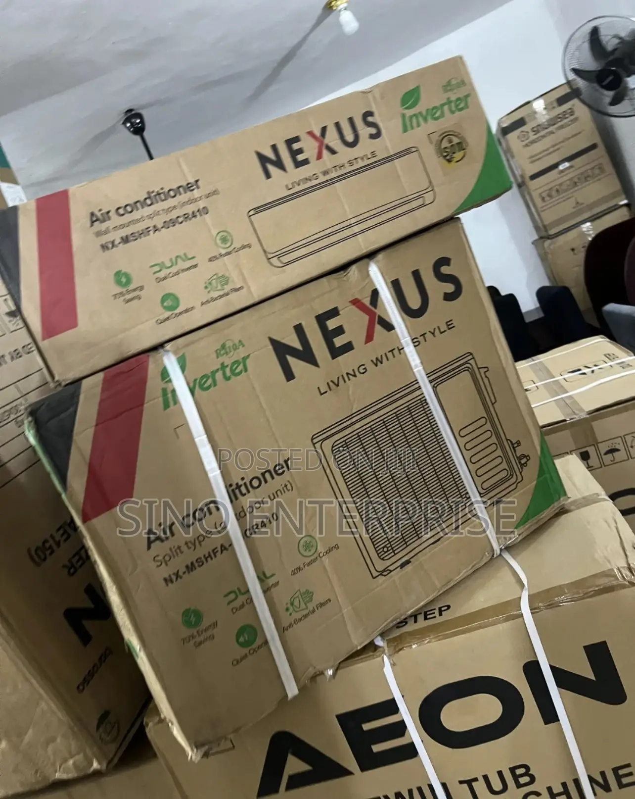 Nexus Ac 1hp R410 Split White Nx-Mshfa-09cr410