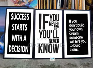Self Building Motivational Quotes Digi Crafted Wallart