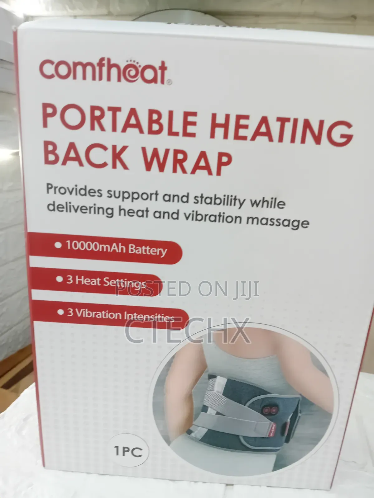 Cordless Back Massager For Pain Relief With 4 Support Splints 10000mah
