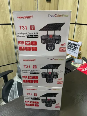 3 Lens CCTV Camera