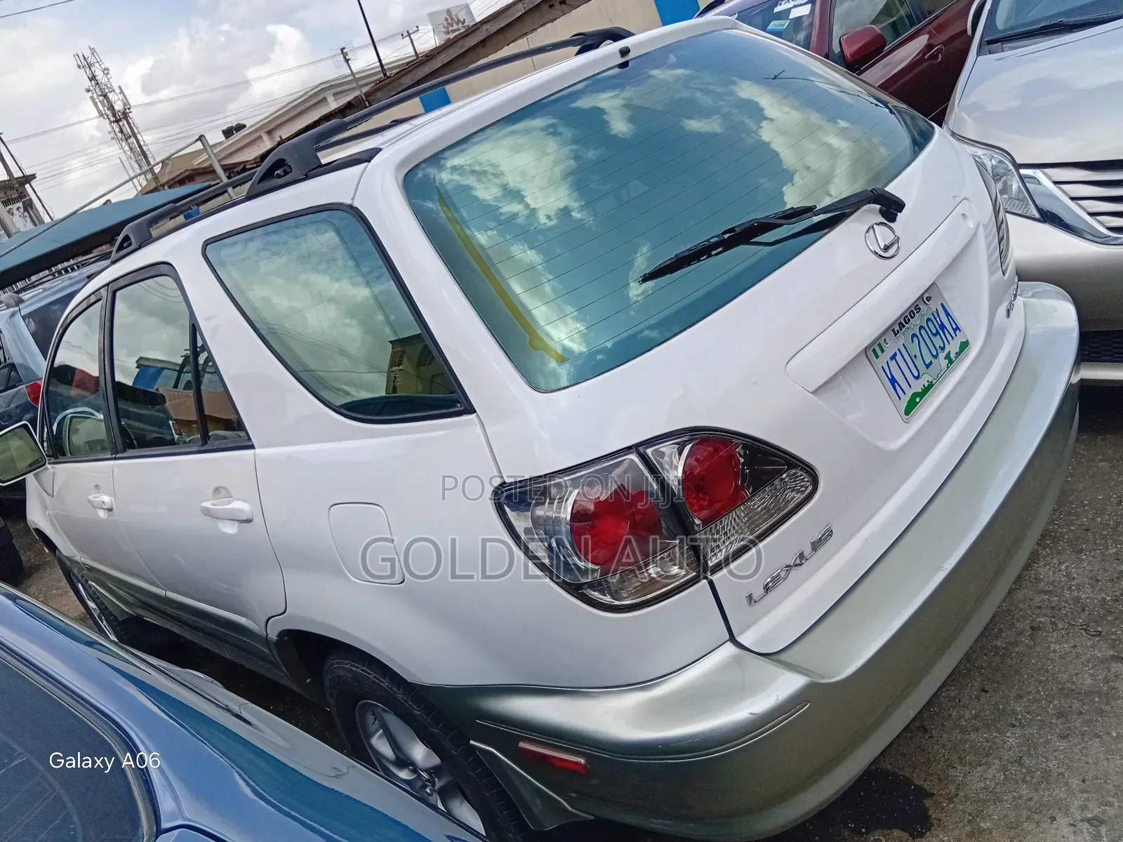Lexus RX 2002 White