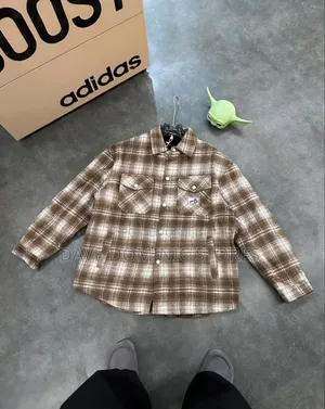 New Stock Thick Flannel Checkers Shirt Available in Store