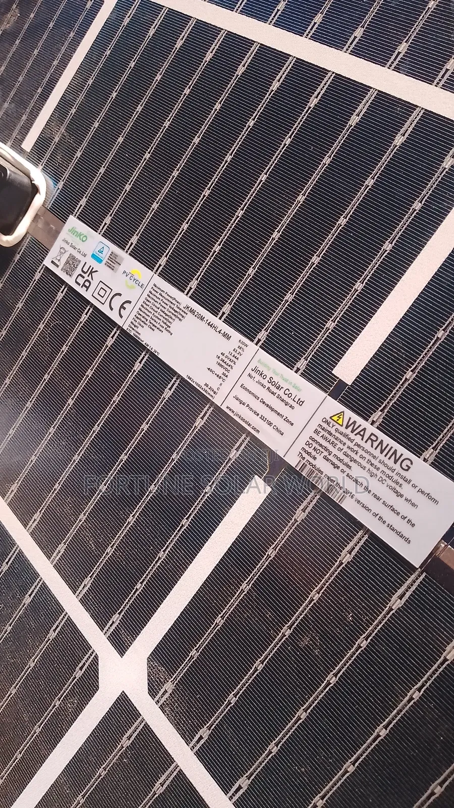 620watts Jinko Bafichia Solar Panel