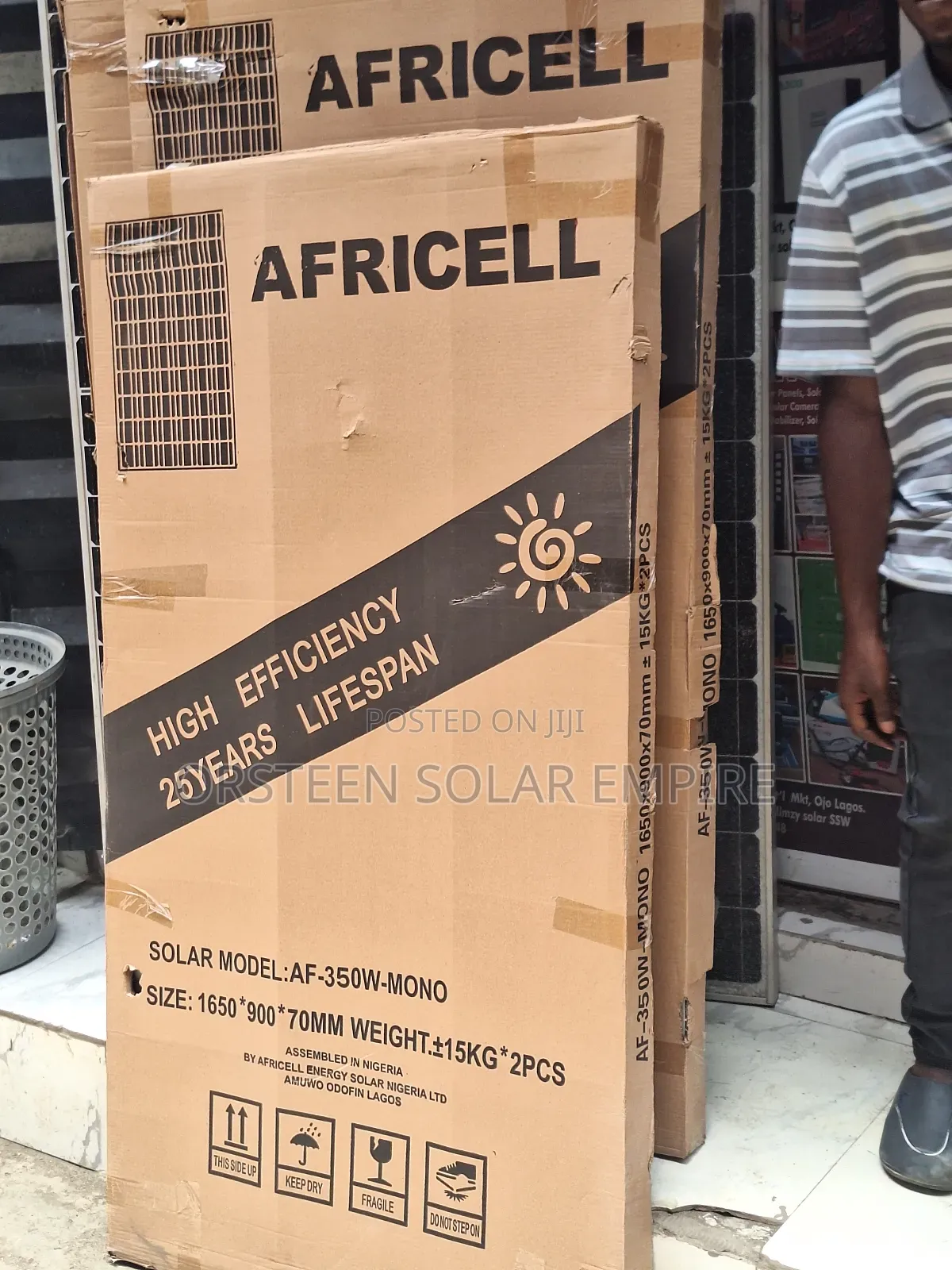 350w Africell Solar Panels