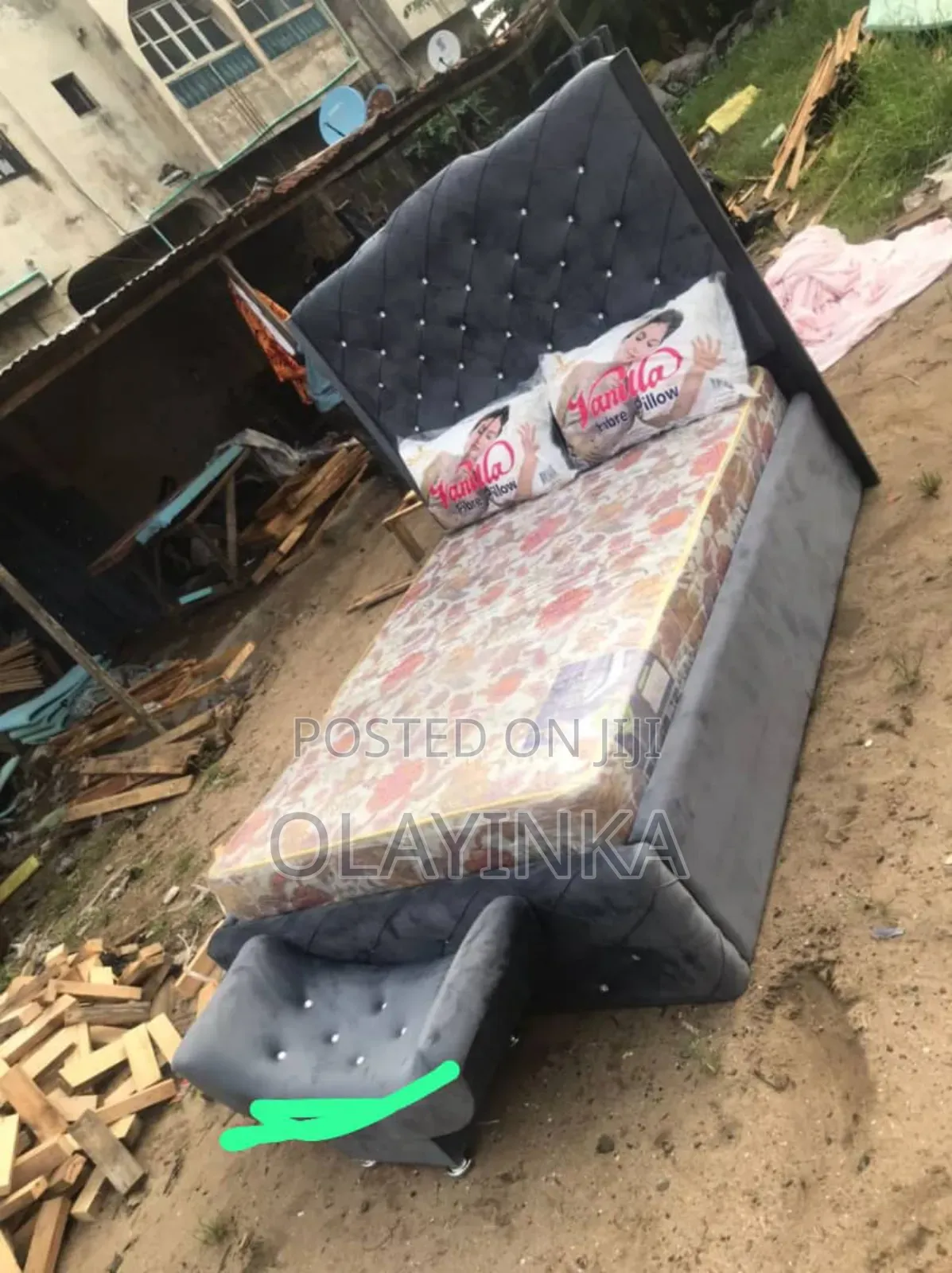 Bedframe With Unique Designs