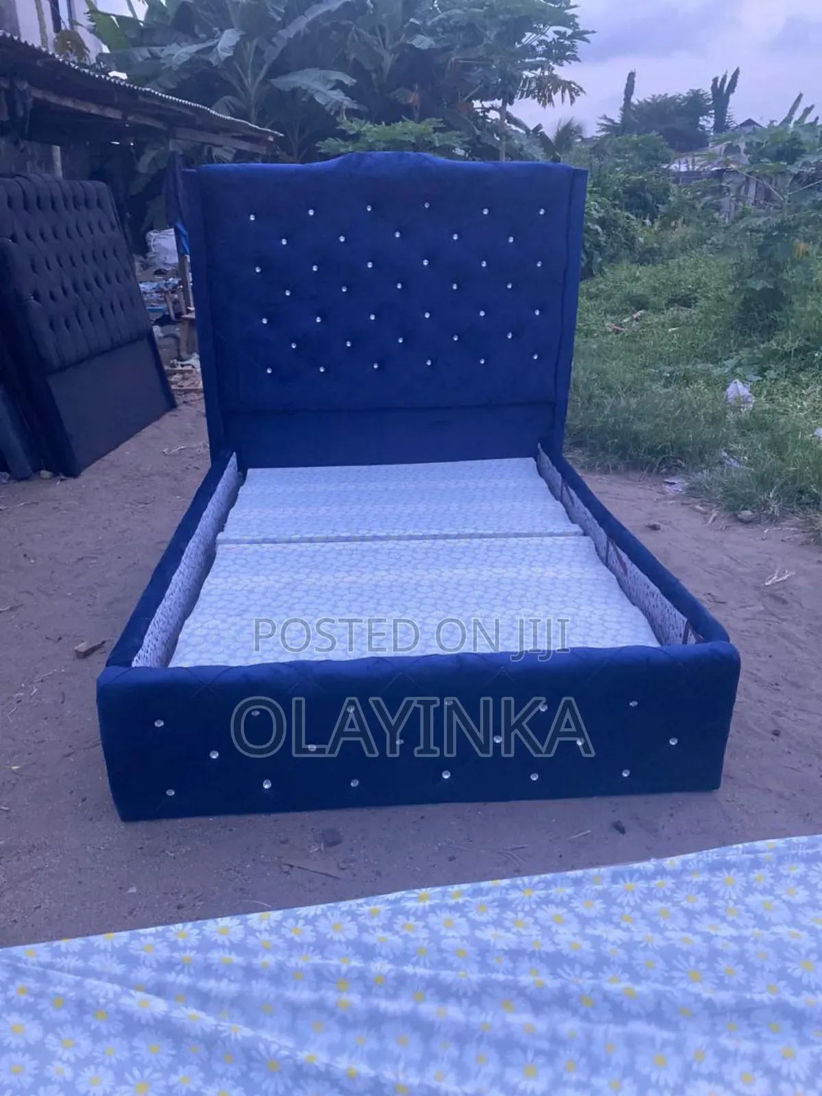 Bedframe With Unique Designs
