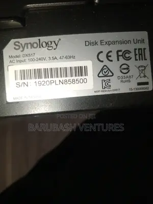 5-Bay Synology Dx-517 Expansion Unit (Diskless)
