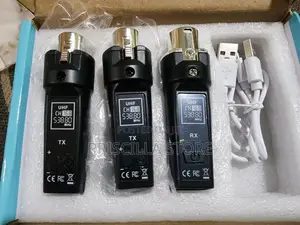2-1 XLR 2.4ghz Wireless Microphone Transmitter and Receiver